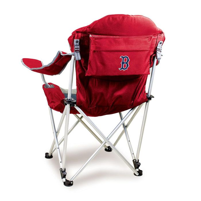 Кемпинговая мебель Picnic Time Boston Red Sox Reclining Camp Chair, Red