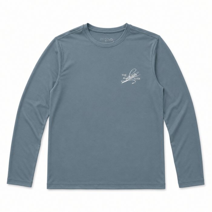 Рыболовная рубашка The Saltwater Edge Saltwater Edge Cloud Coast Long Sleeve Sun Shirt