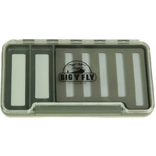 Коробка для мушек Big Y Fly Co. Thin Waterproof Foam and Compartment Fly Box