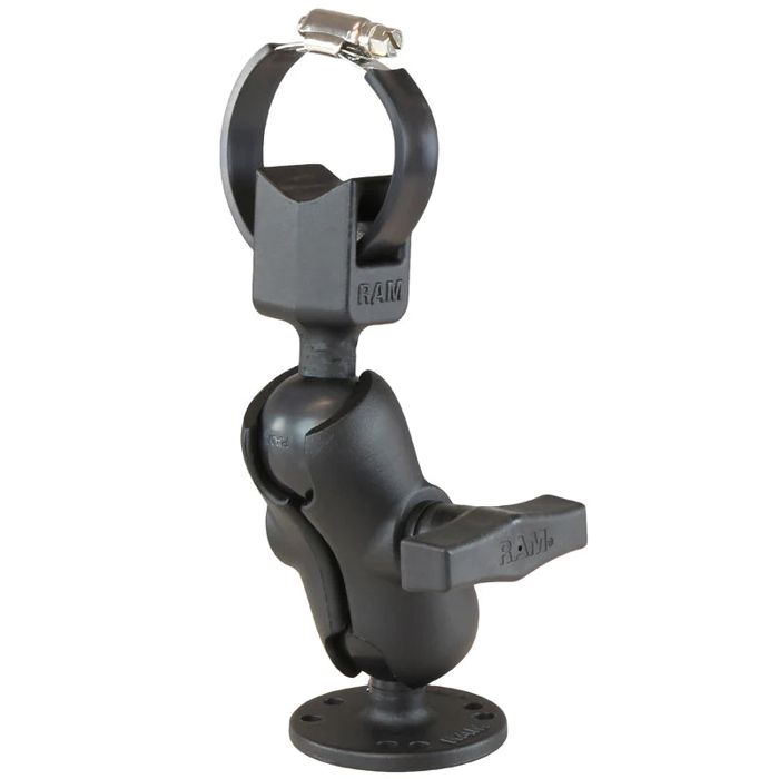 Запчасть электромотора RAM Trolling Motor Stabilizer with Strap Hose Clamp - Short Arm RAM