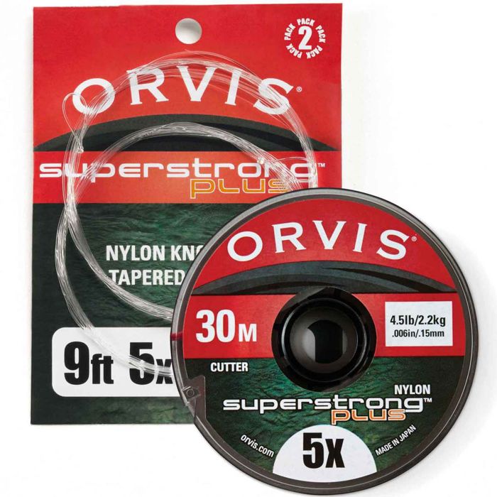 Подлесок и типпет Orvis SuperStrong Leader/Tippet Combo Pack - 3X, Clear, 9ft