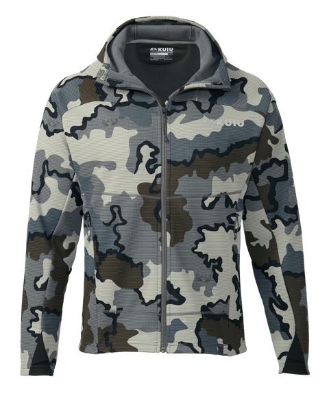 Рыболовная рубашка KUIU Peloton 240 Full Zip Hoodie | Vias