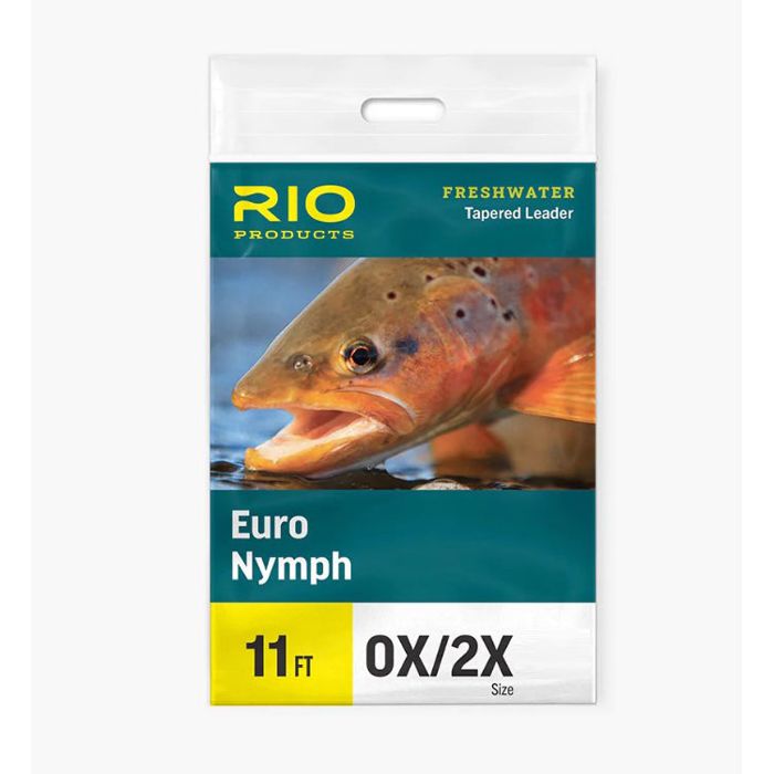 Поводковый материал J. Stockard Fly Fishing Euro Nymph Leader w/ Tippet Ring