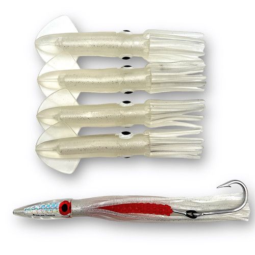 Цепочка кальмаров Lg. White Pearl Ultimate Squid Chain