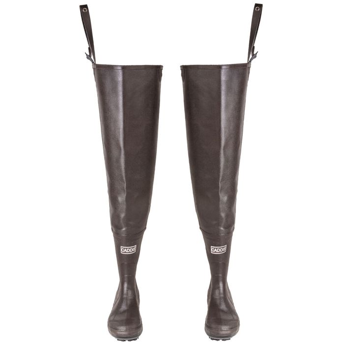 Вейдерсы Caddis Men's Rubber Cleated Sole Wading Hip Boots