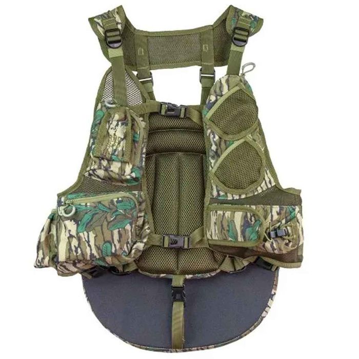 Охотничий камуфляж Knight & Hale Men's Run-N-Gun 200 Turkey Hunting Vest - Mossy Oak Green
