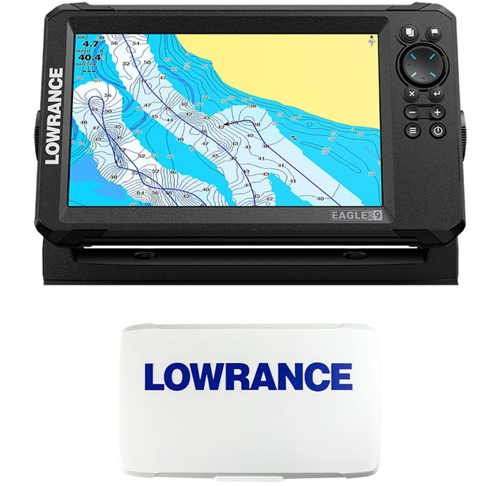 Эхолот Lowrance Eagle Eye 9 Live w/ T/M Transducer & C-MAP Inland Charts & Suncove