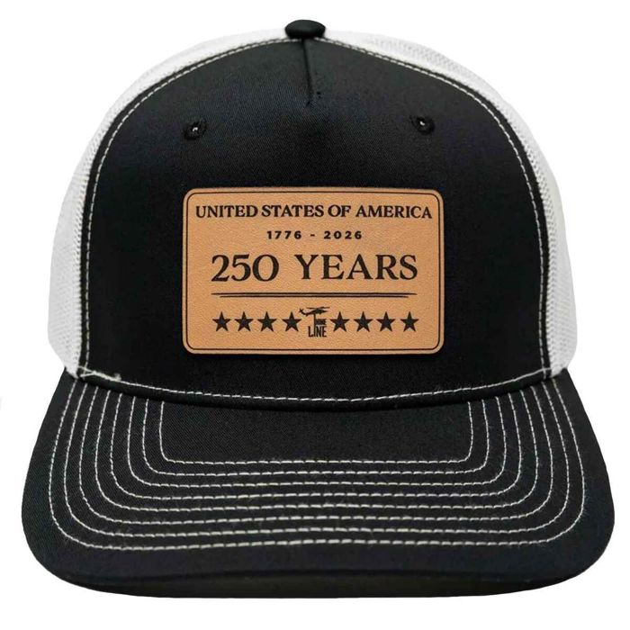 Головной убор Nine Line Men's 250th Anniversary Richardson Trucker Hat - Black - One Size