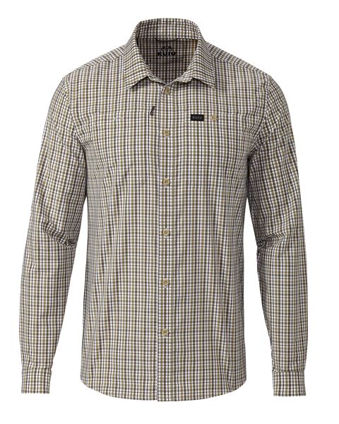 Рыболовная рубашка KUIU Borrego LS Shirt | Mini Cross Check Valo Plaid
