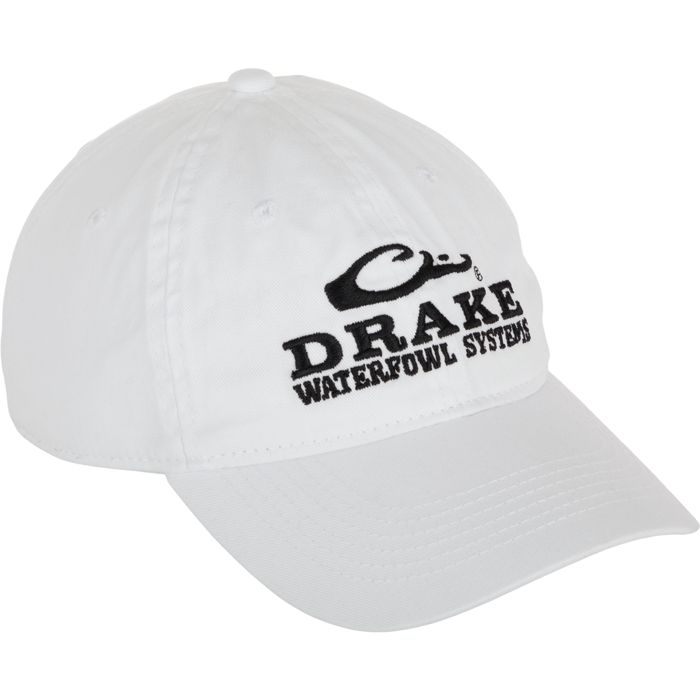 Головной убор White Out Cotton Twill 6-Panel Ball Cap - White / One Size Fits Most