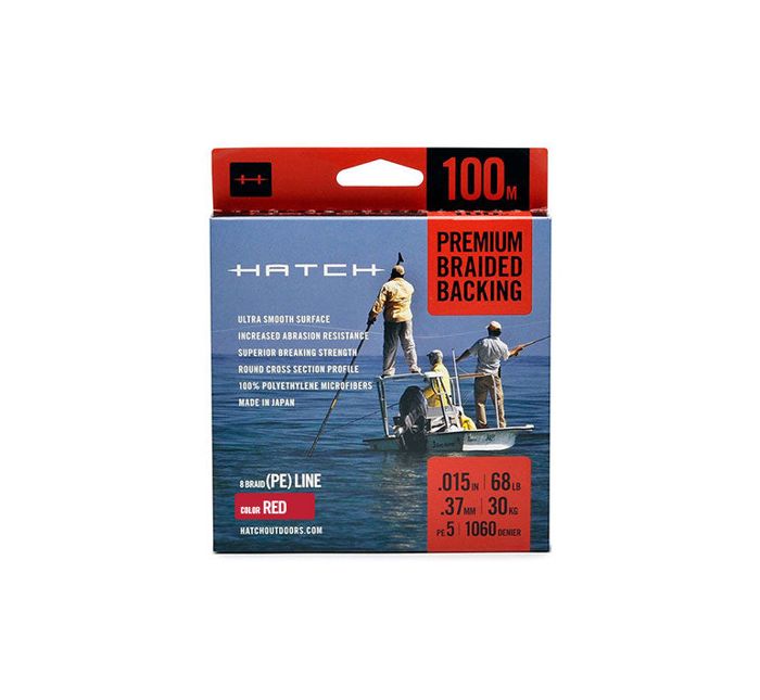 Нахлыстовый шнур Hatch Outdoors, INC Premium Braided Backing, 100M-400M
