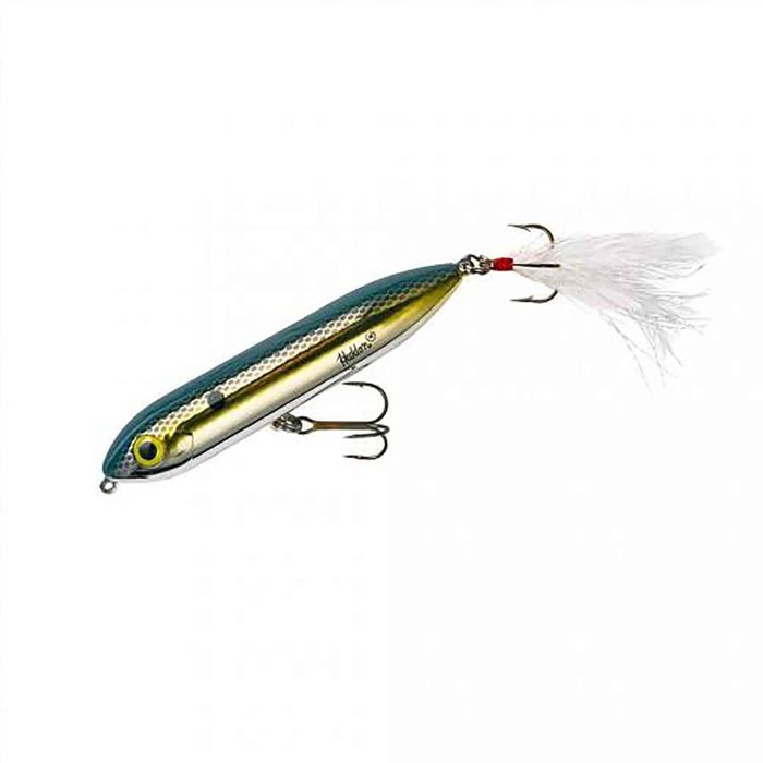 Поверхностная приманка Heddon Feathered Dressed Super Spook Jr. Topwater Bait - Foxy Mama,