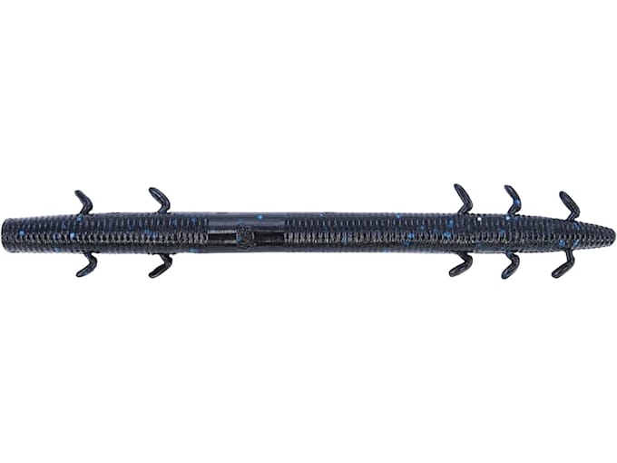 Силиконовая приманка Yamamoto 5" Covert Senko Soft Stickbait Black w/ Large Blue Flake