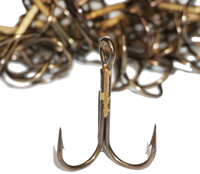 Крючки VMC Musky-Pike Treble Hooks 9650BZ Bronze