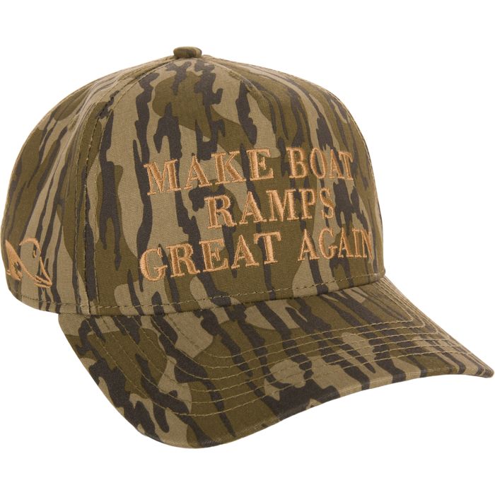 Охотничий камуфляж Make Boat Ramps Great Again Cap - Mossy Oak Original Bottomland / One S