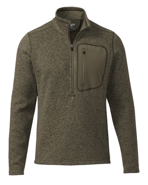 Рыболовная рубашка KUIU Base Camp Pullover Sweater | Ash Heather