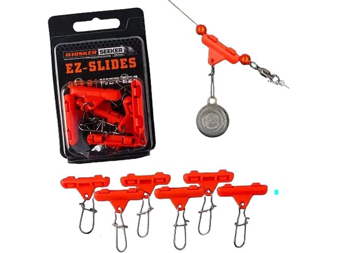 Грузила Whisker Seeker Tackle Sinker Slides Blaze Orange