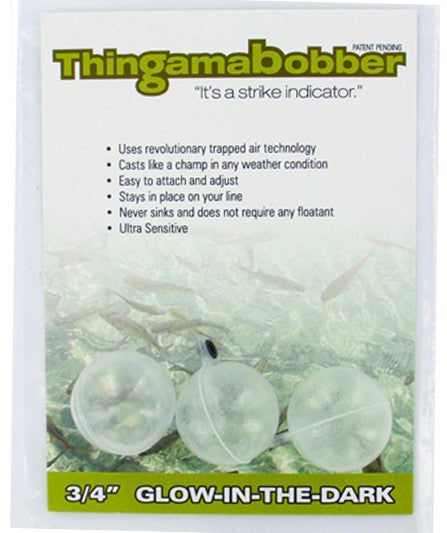 Поплавки Ascent Fly Fishing Thingamabobber Strike Indicator: Glow-in-the-Dark