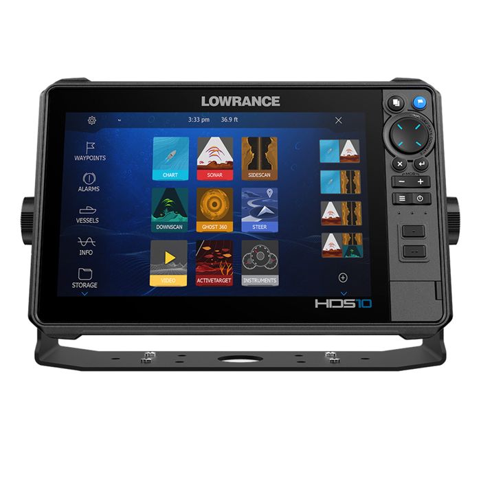 Картплоттер Lowrance HDS PRO 10 Fishfinder Chartplotter with C-MAP Discover OnBoard, No Tr