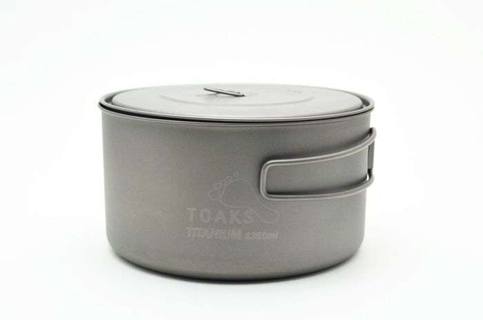 Походная посуда TOAKS TITANIUM 1350ML POT