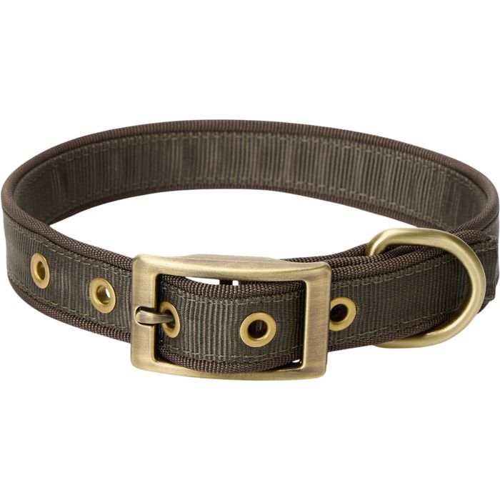 Снаряжение для собаки Team Gun Dog Adjustable Webbed Collar - Mud Brown / Medium