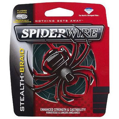 Плетёный шнур SpiderWire Stealth Braided Line Moss Green