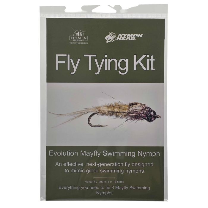 Набор для вязания мушек J. Stockard Fly Fishing Fly Tying Kit - Nymph-Head Evolution Mayfl