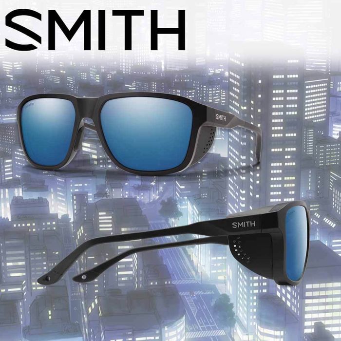 Поляризационные очки Smith Embark Sunglasses - MATTE BLACK/CP BLUE GLASS