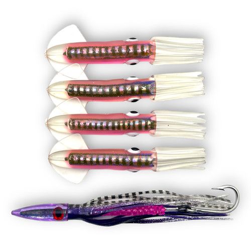 Крупная цепочка Ultimate Squid Purple-Black