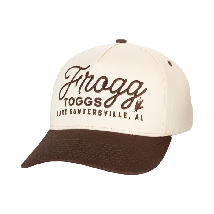 Головной убор Frogg Toggs Two Tone 5-Panel Snapback Cap | Natural/Chocolate | One Size