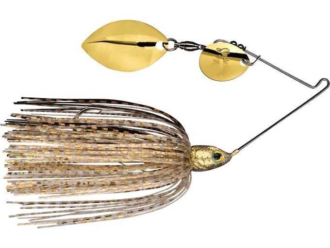 Спиннербейт Strike King Tour Grade Colorado Turtleback Spinnerbait 5/16oz Gold Shiner Gold