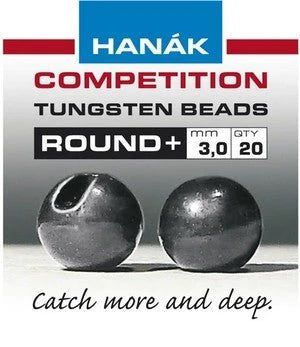 Материал для вязания мушек MFC Hanak Slotted Beads Round+